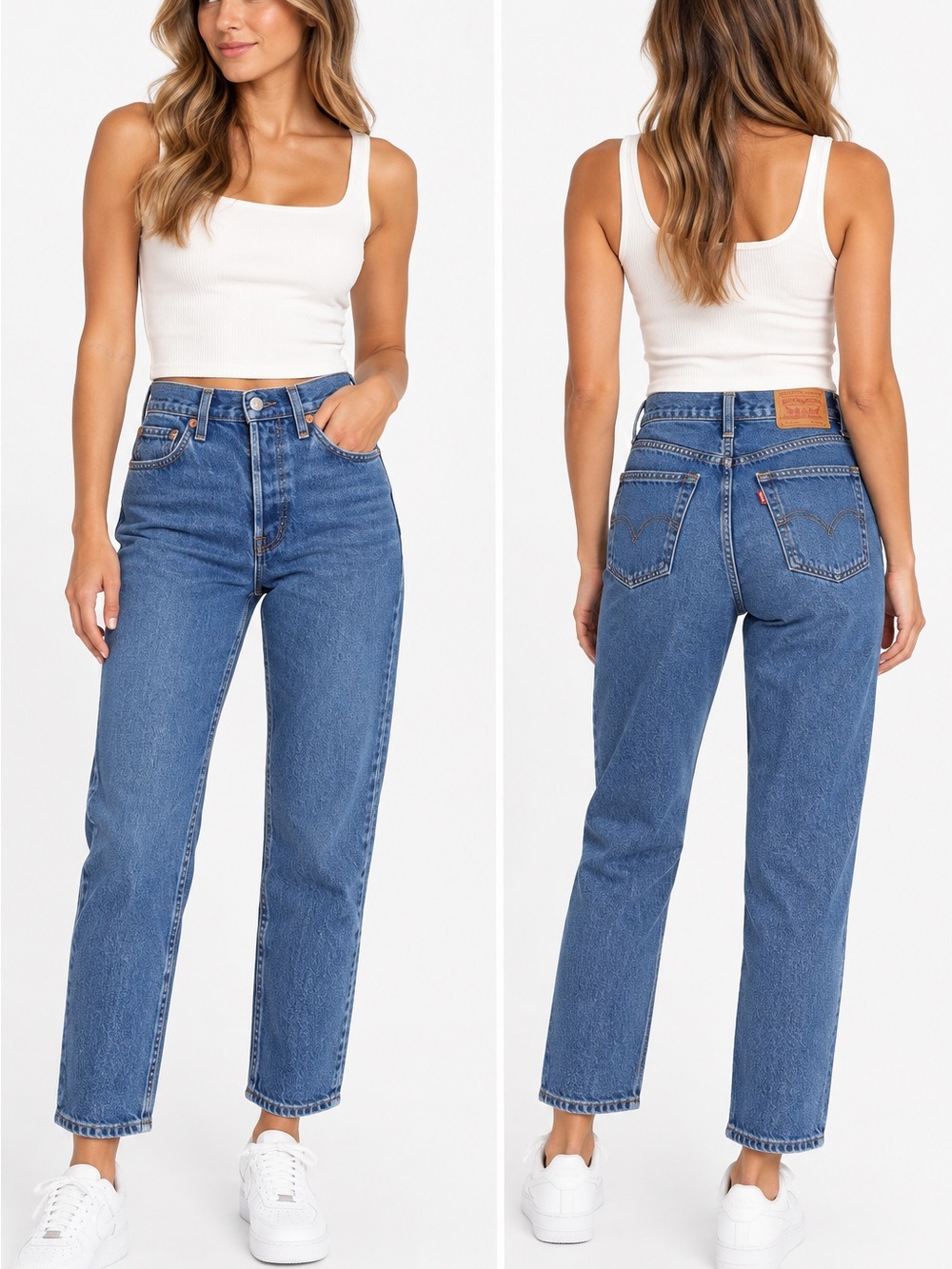 Levi’s Premium Ribcage Straight Ankle Jeans Women’s 24